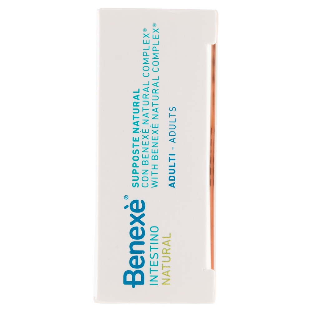 Benexè Intestino Supposte Natural con Glicerolo e Benexè Natural Complex Adulti 12 x 2500 mg